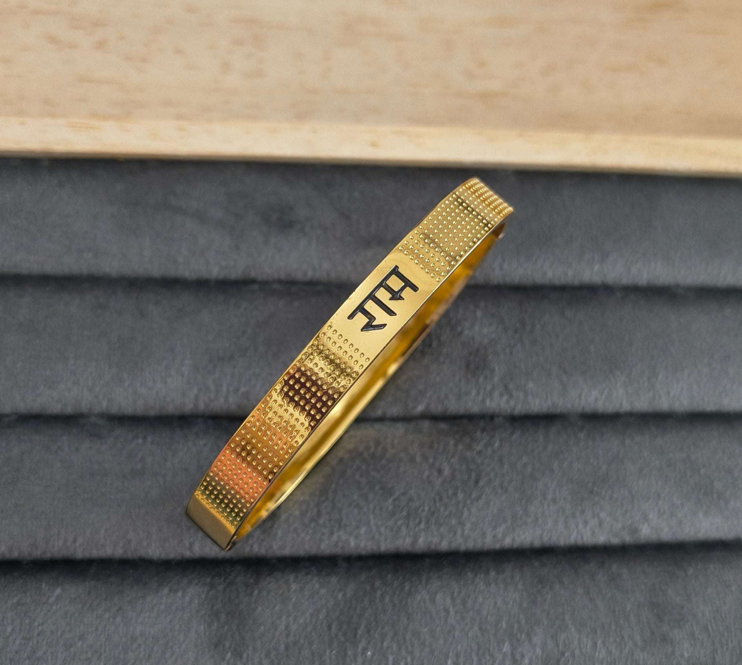 Antitarnish Men's Trendy Bracelet 18K Gold Plated