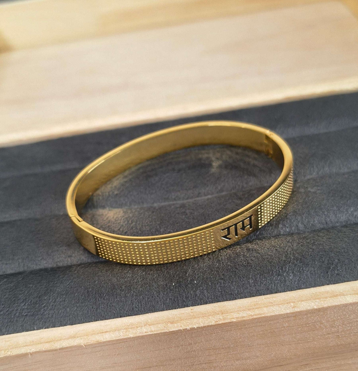 Antitarnish Men's Trendy Bracelet 18K Gold Plated