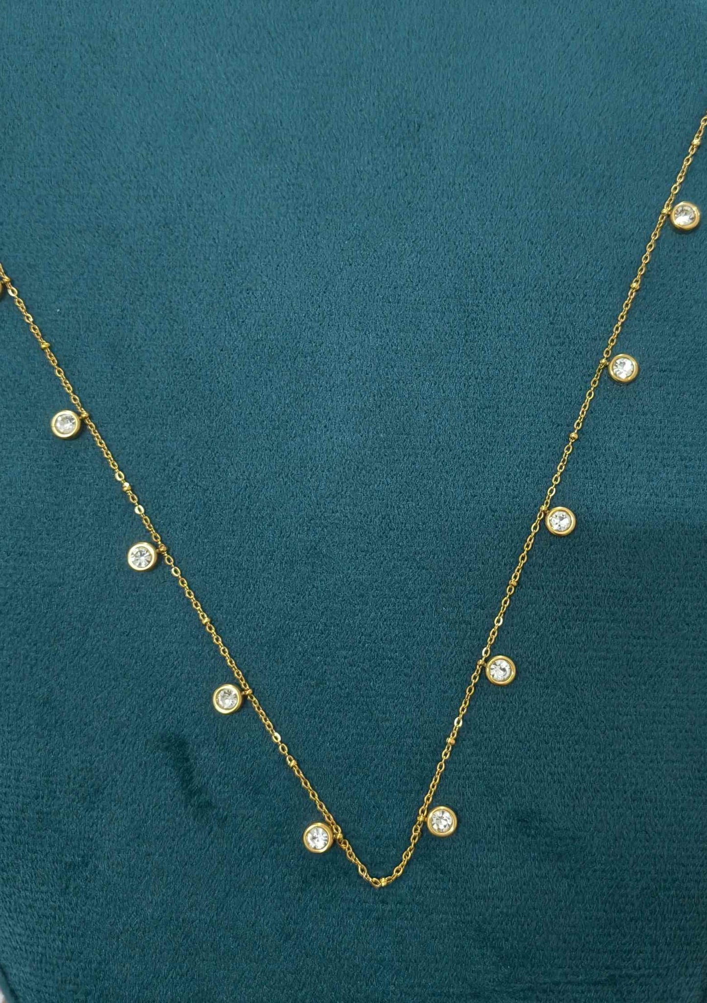 Antitarnish Dainty Charms Waist Chain 18K Gold Plated