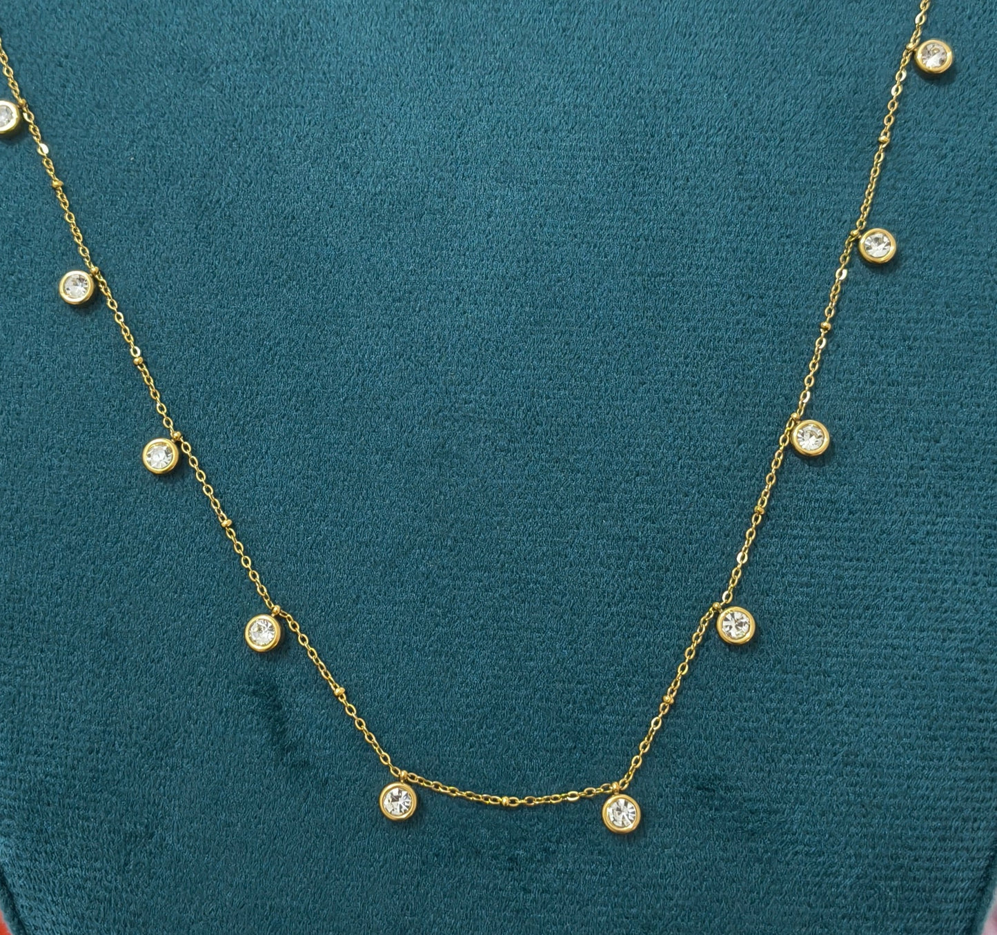Antitarnish Dainty Charms Waist Chain 18K Gold Plated