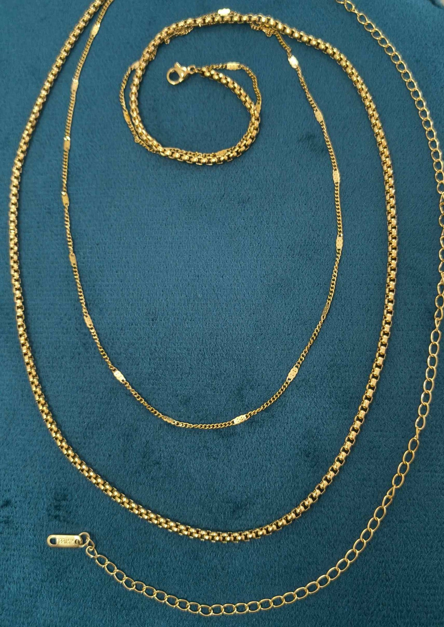 Antitarnish Double Layered Waist Chain 18K Gold Plated