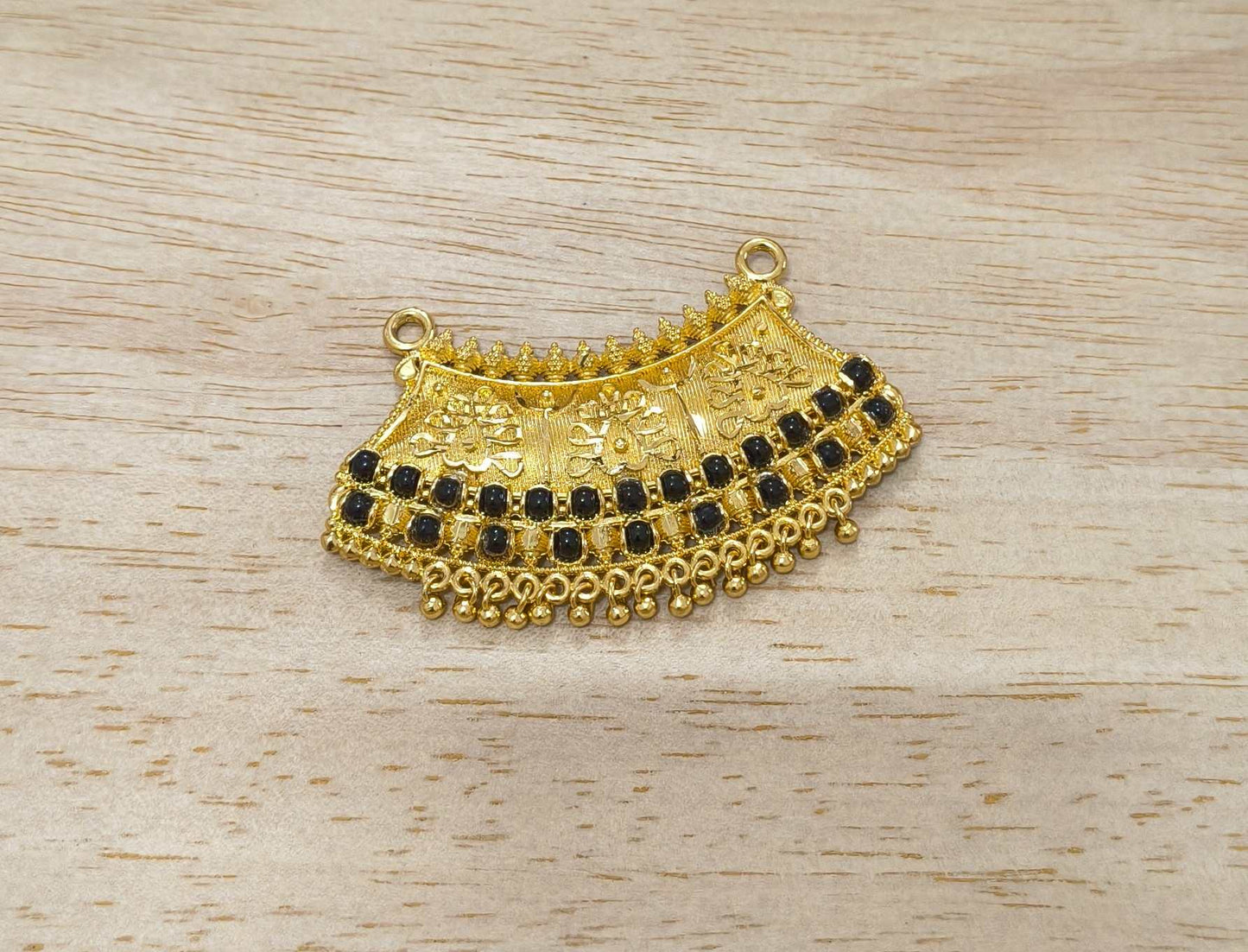 Fancy MicroGold Plated Traditional Pendant For Mangalsutra