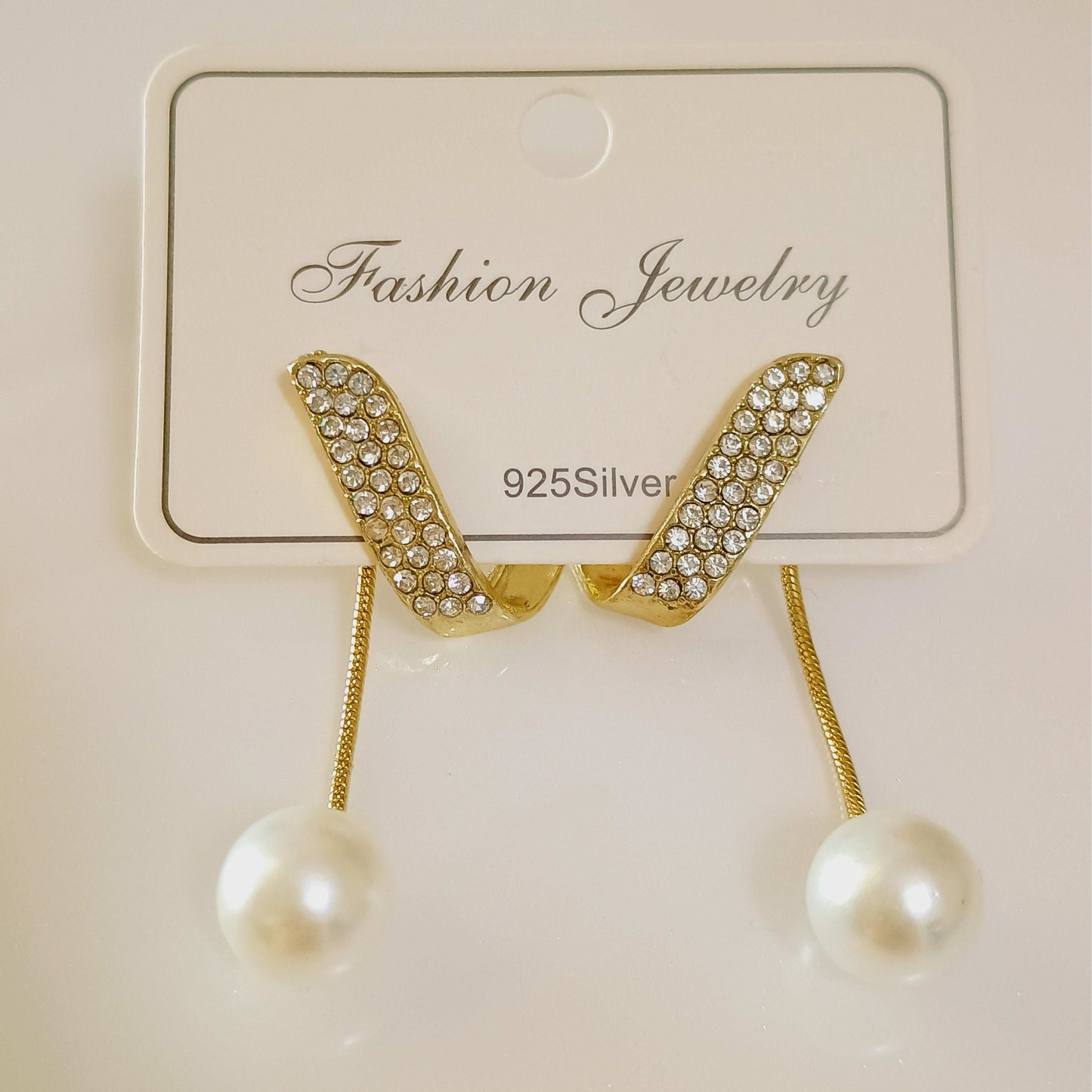 Celebrity Style pearl tassel Earrings - Urban Era Jewel
