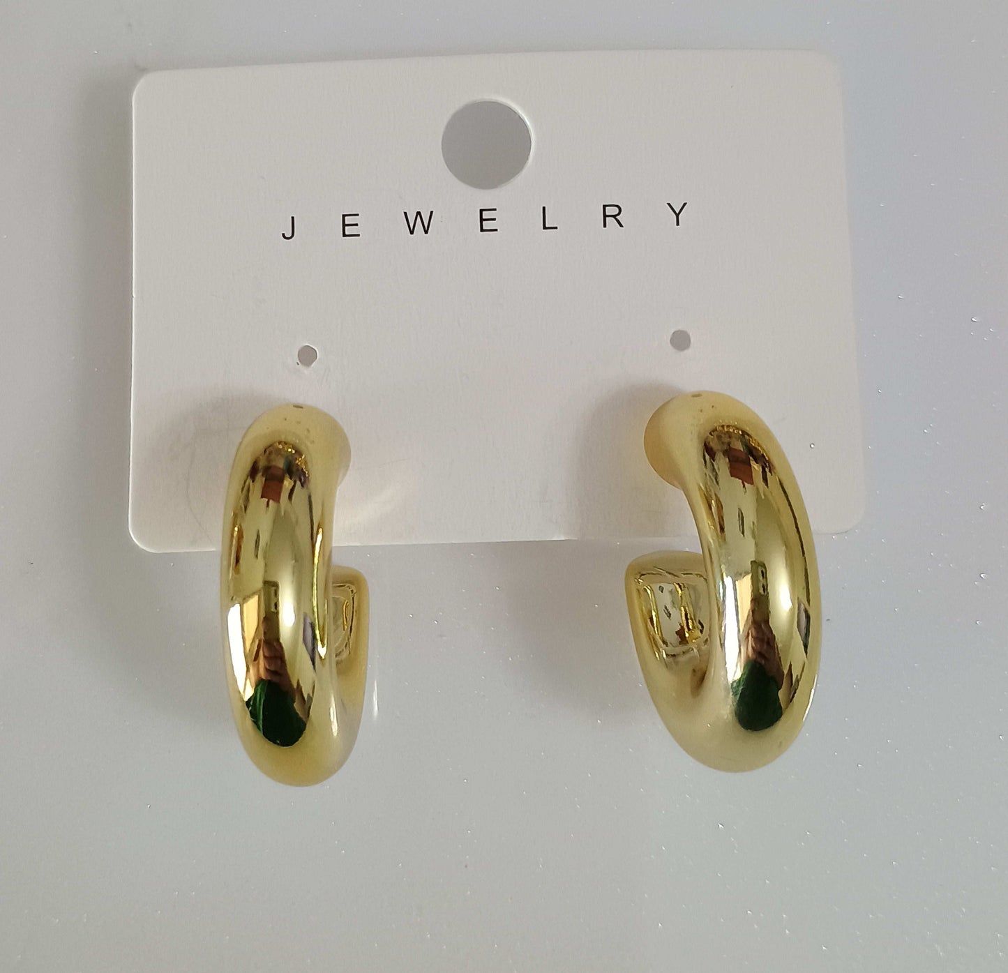 Premium Lightweight Golden Hoops- Fancy Earrings - Urban Era Jewel