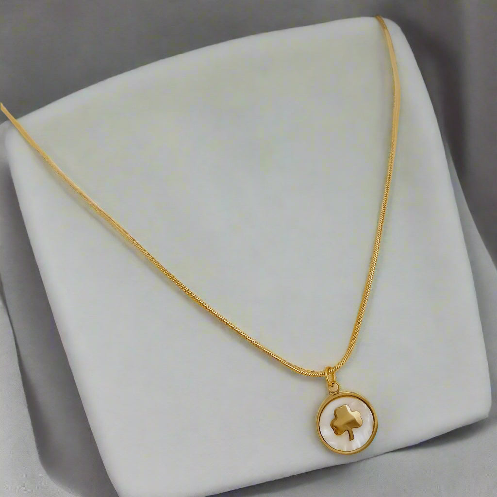 Anti Tarnish Gold Pendant Necklace - Buy Online Now
