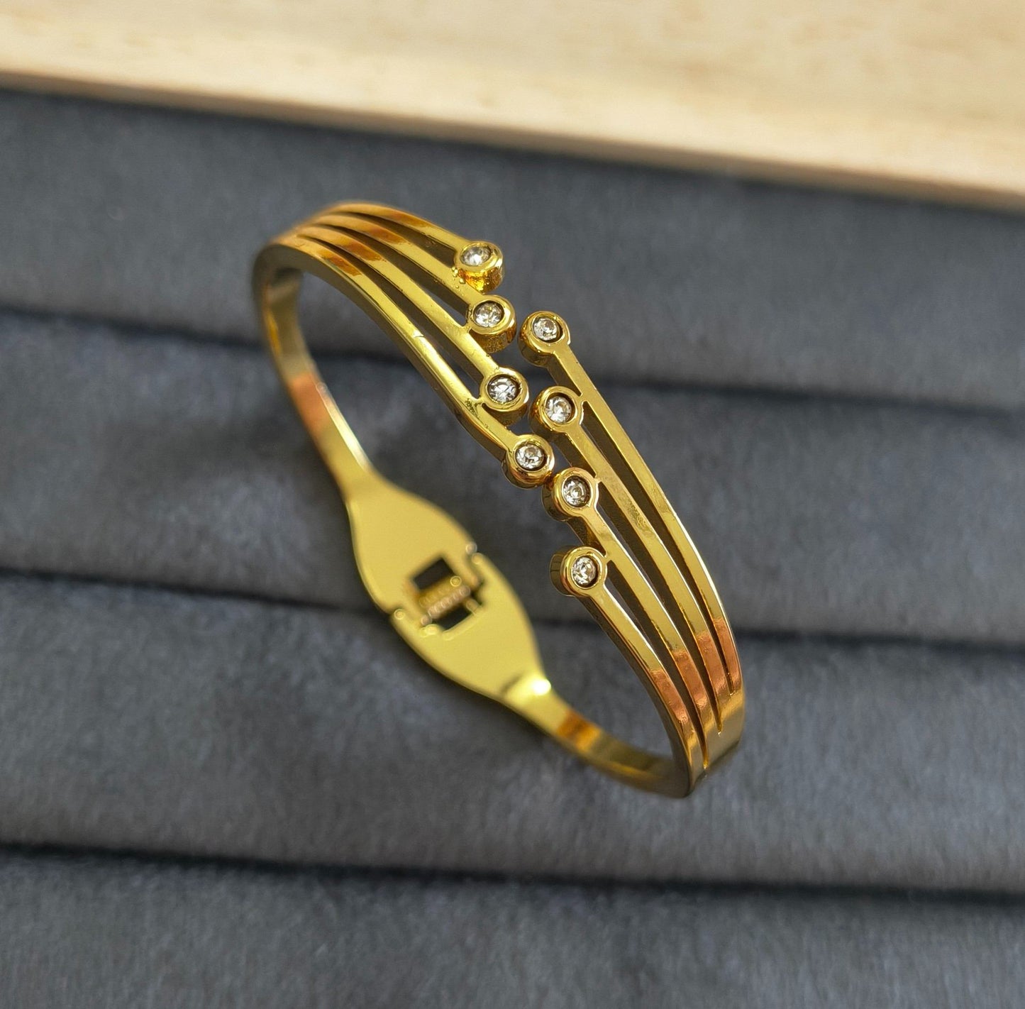 Anti Tarnish Bracelet Babysize 18K Gold Plated