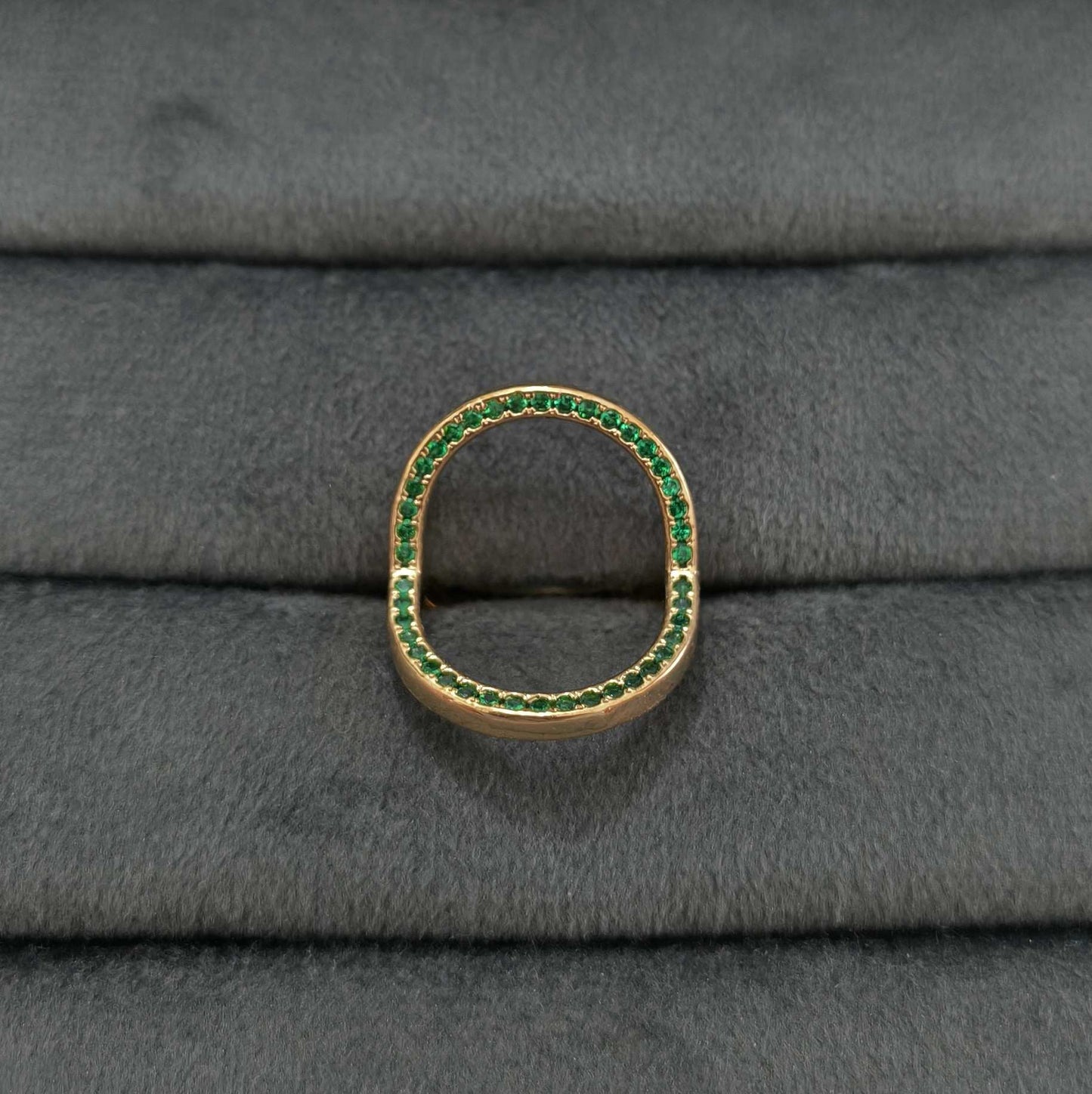 Anti Tarnish Versatile 3 Way Sparkle Ring 18K Gold Plated