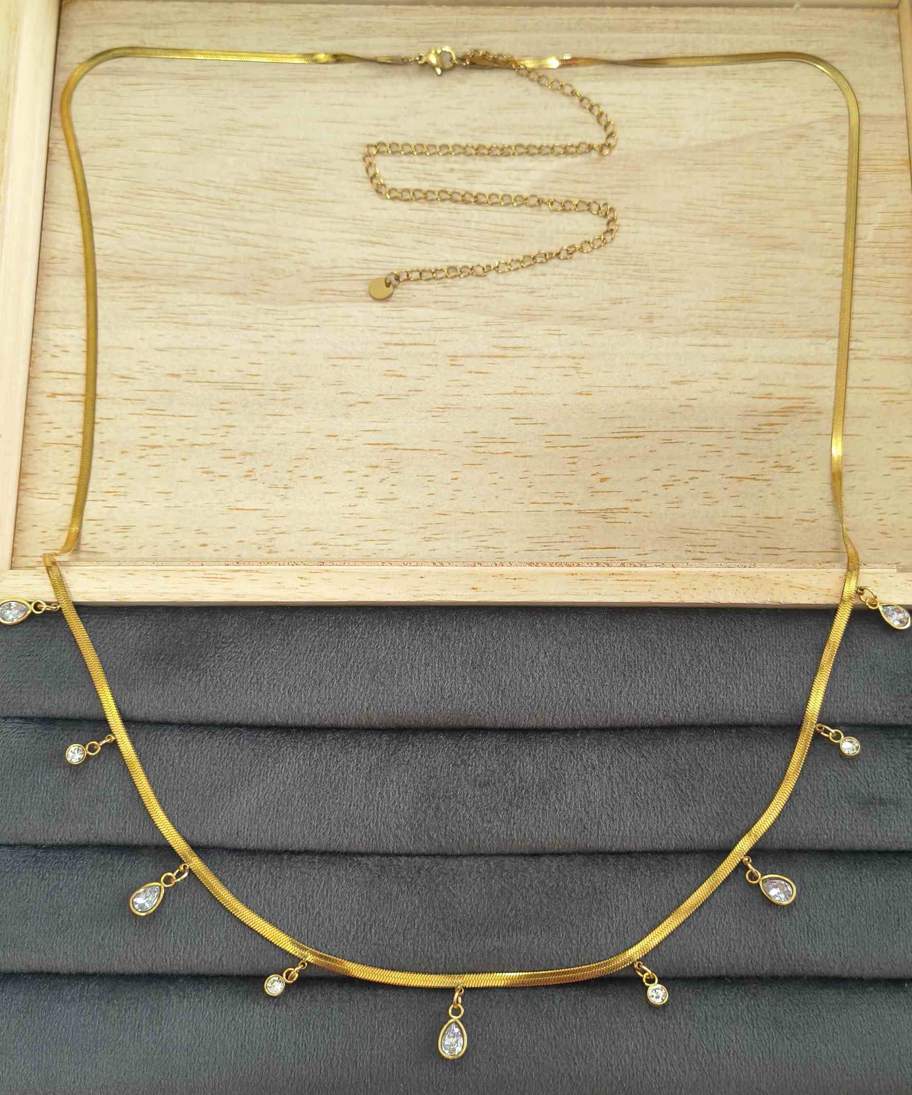 Anti Tarnish Waist Chain Mix Charm Belly Chain 18K Gold