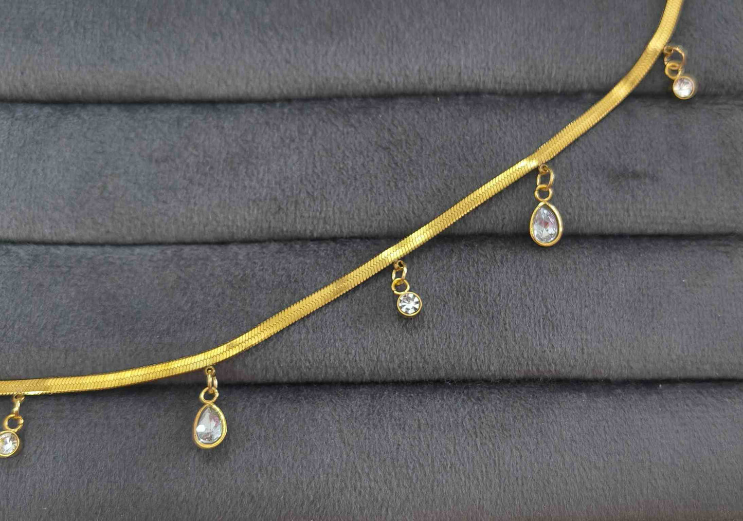 Anti Tarnish Waist Chain Mix Charm Belly Chain 18K Gold