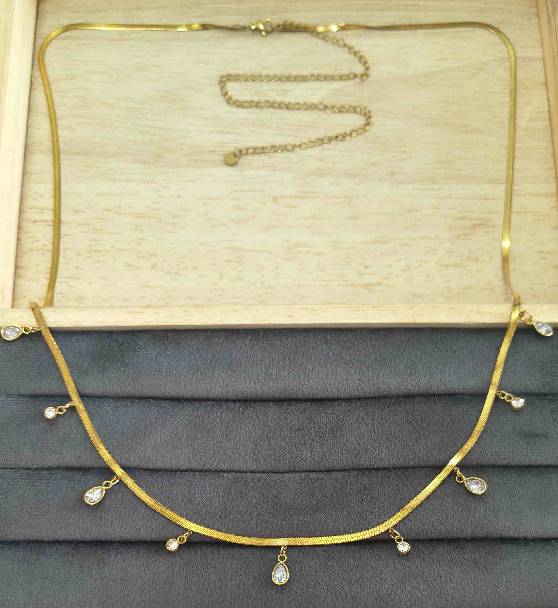 Anti Tarnish Waist Chain Mix Charm Belly Chain 18K Gold