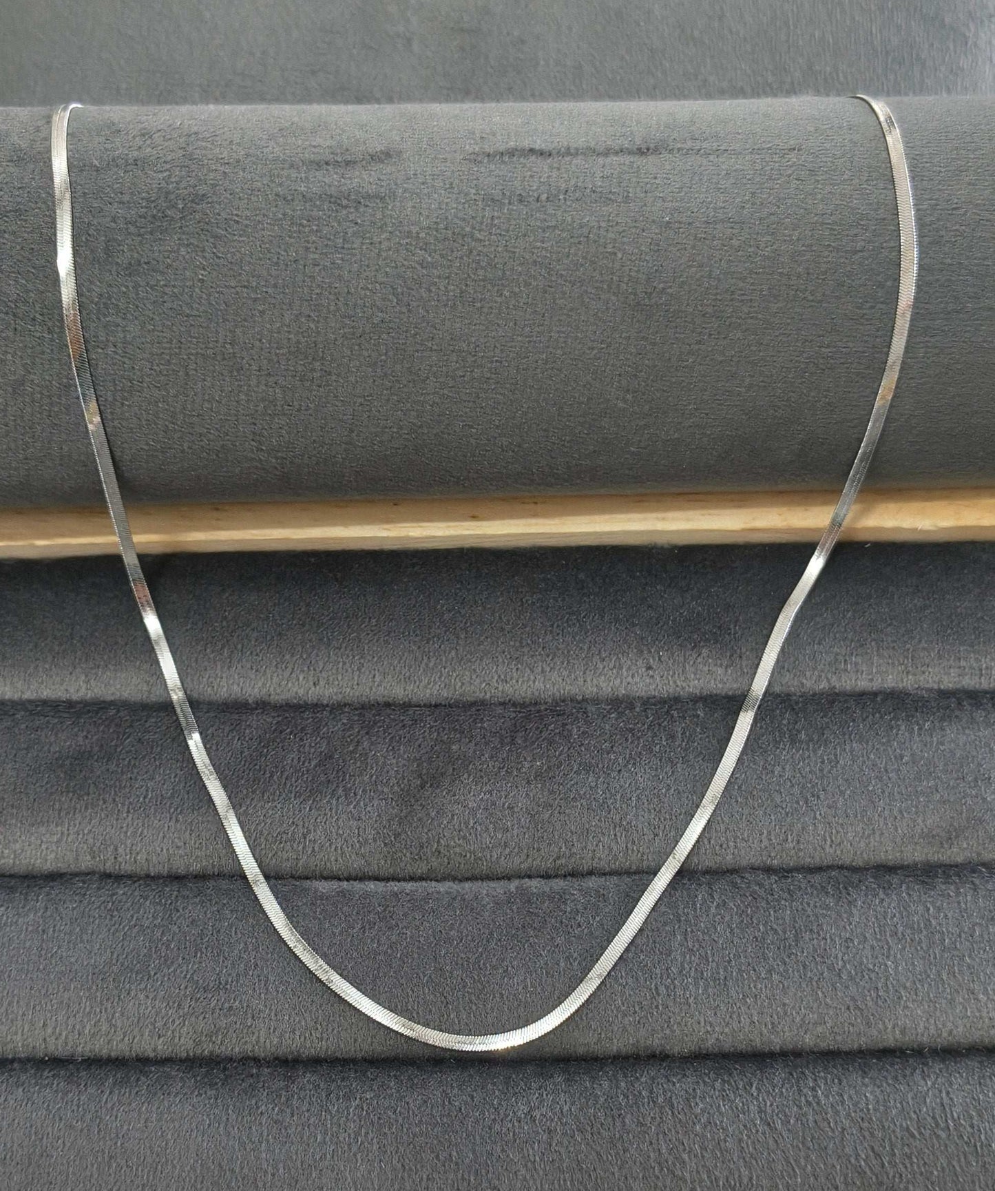 Antitarnish Unisex Sleek Snake Chain Silver Plated