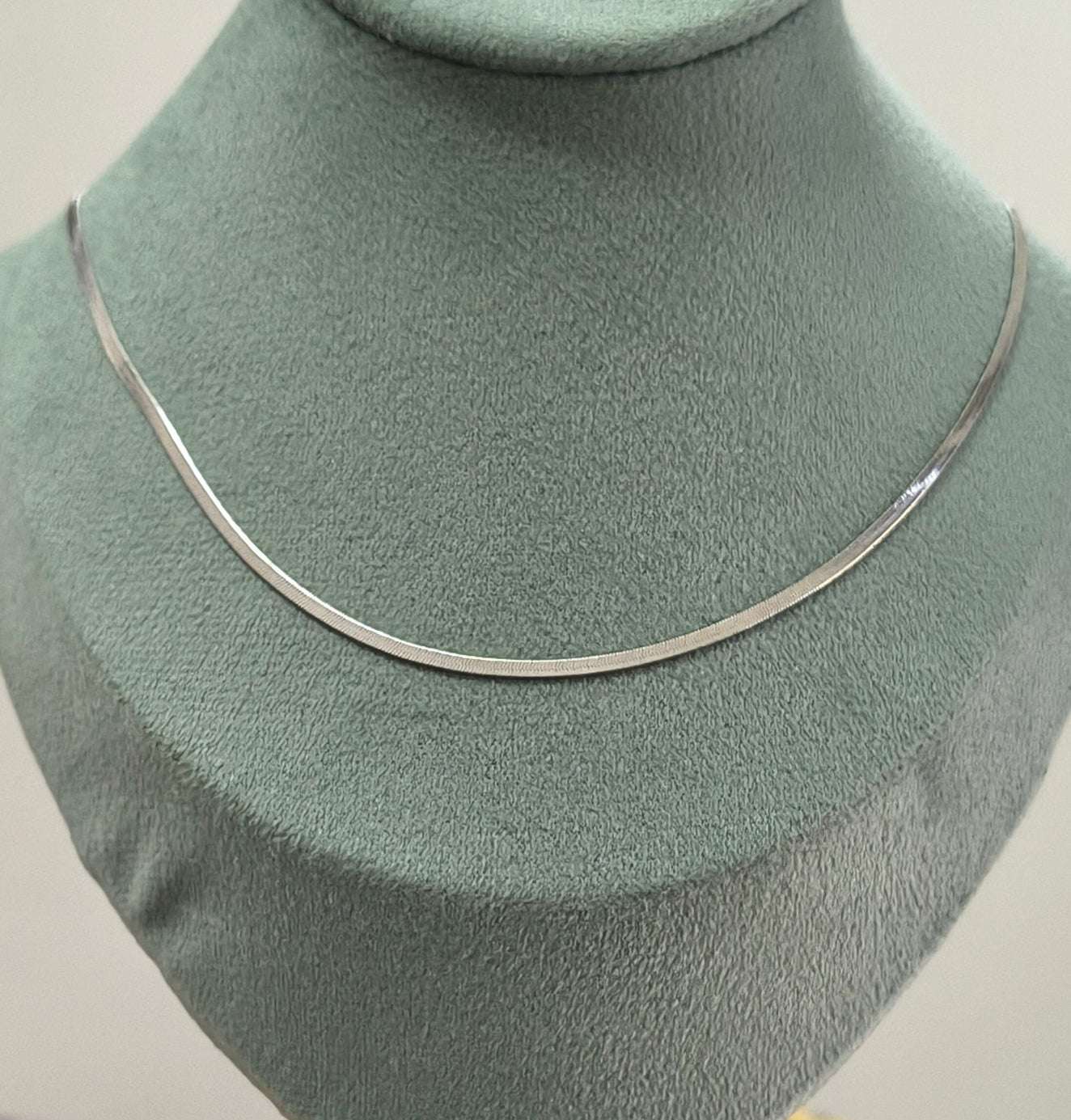 Antitarnish Unisex Sleek Snake Chain Silver Plated