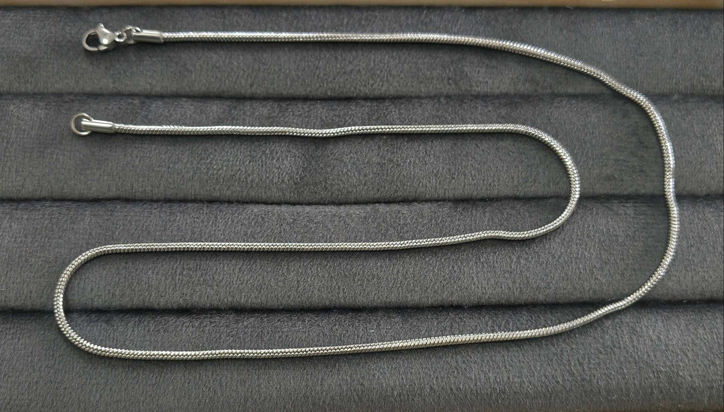 Antitarnish Unisex Solid Rope Chain Silver Plated