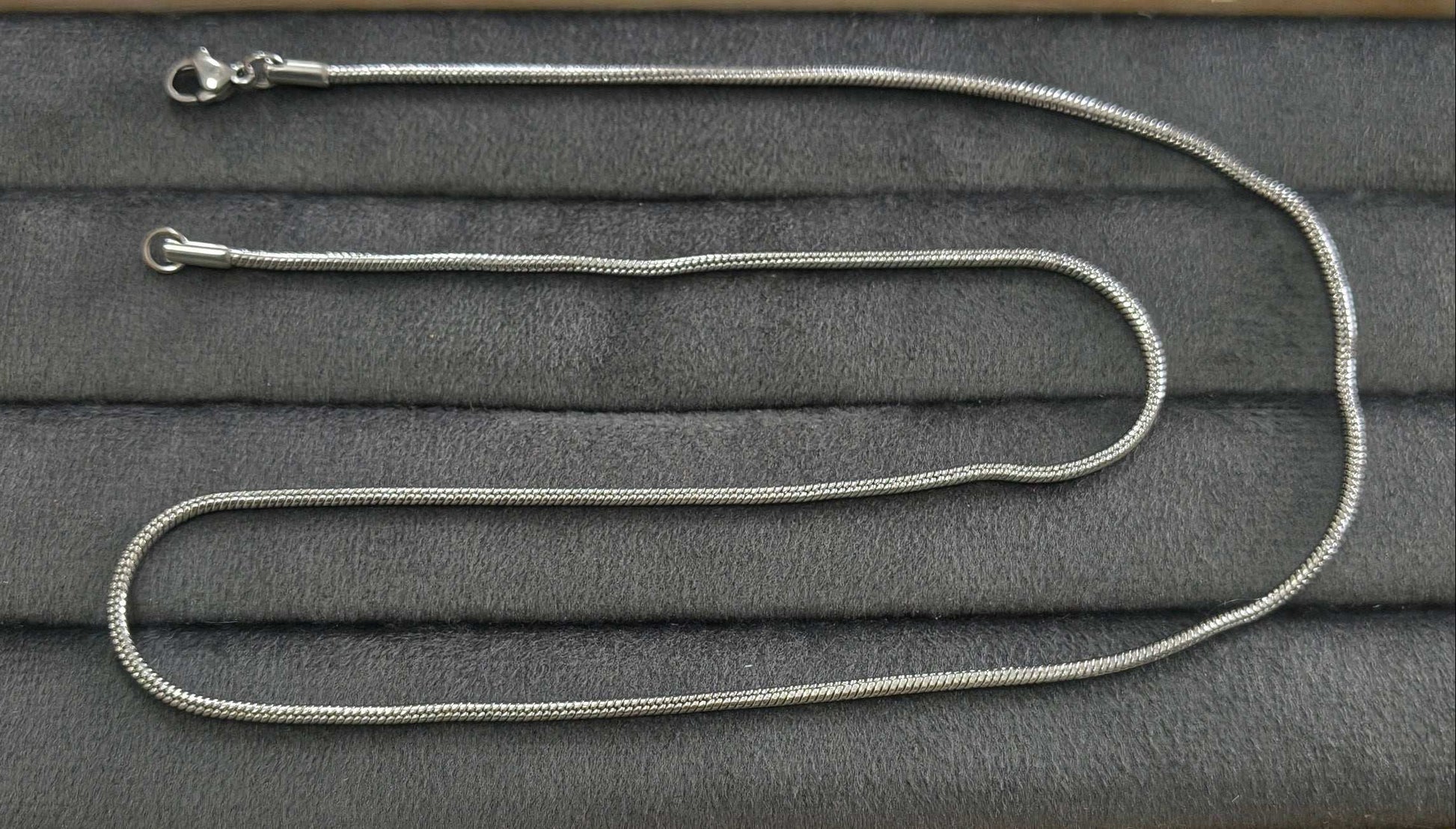 Antitarnish Unisex Solid Rope Chain Silver Plated