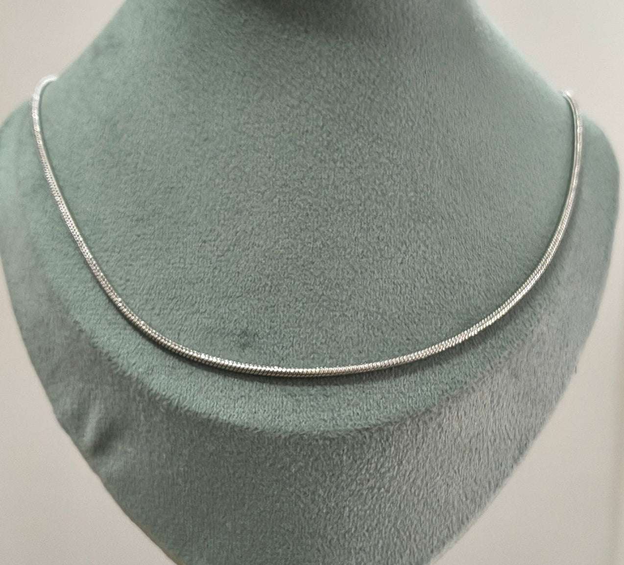 Antitarnish Unisex Solid Rope Chain Silver Plated