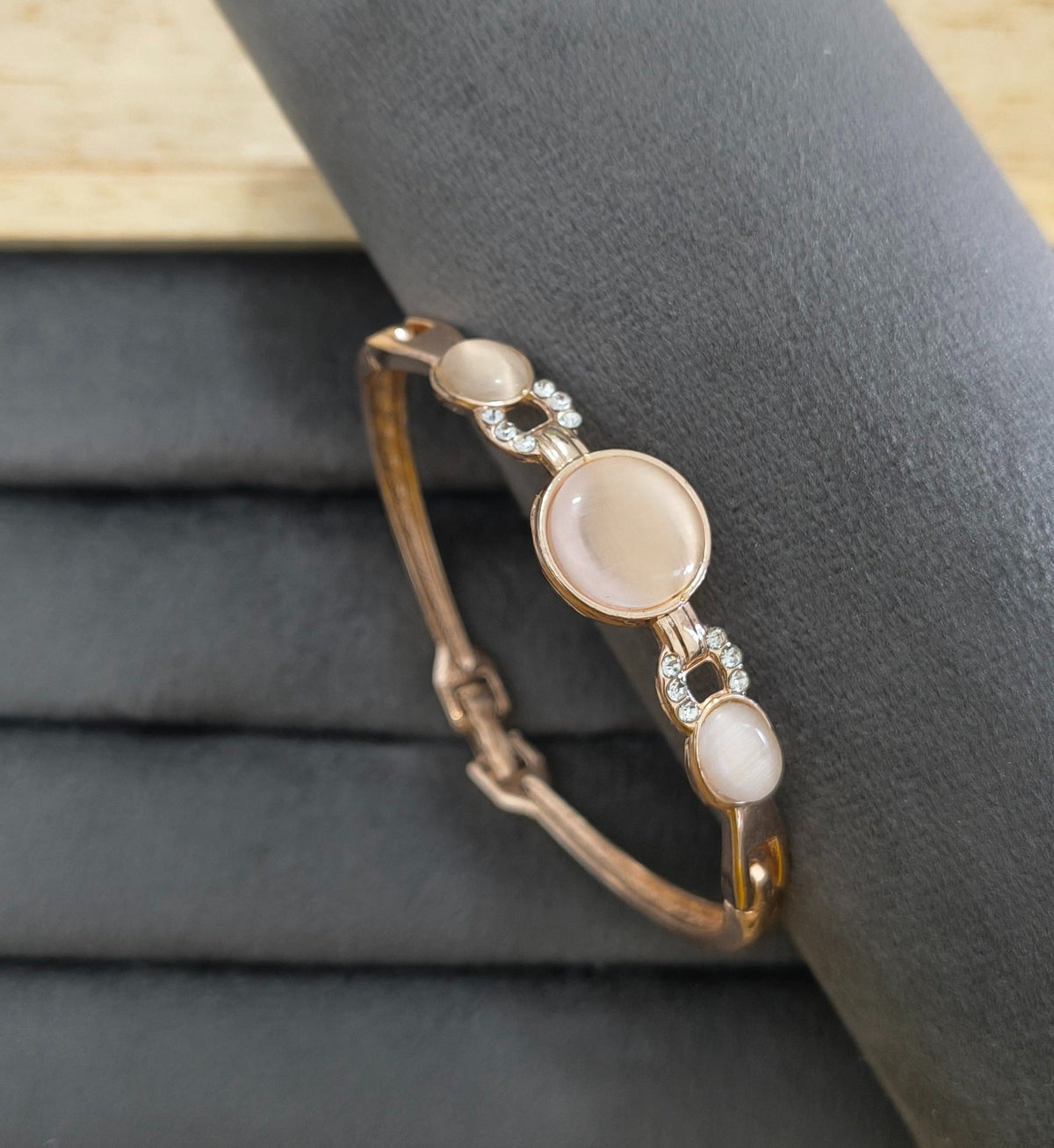 Antitarnish Bracelet Geometric Design 18K Gold Plated