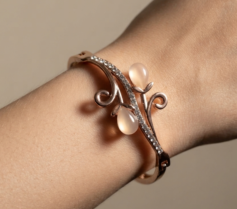 Antitarnish Bracelet Knot Style 18K Gold Plated