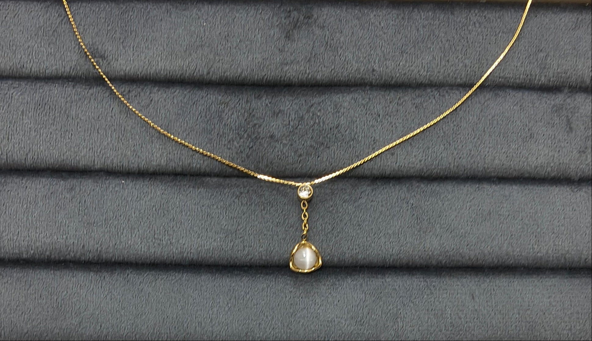 Antitarnish Dainty Charm Necklace 18K Gold Plated