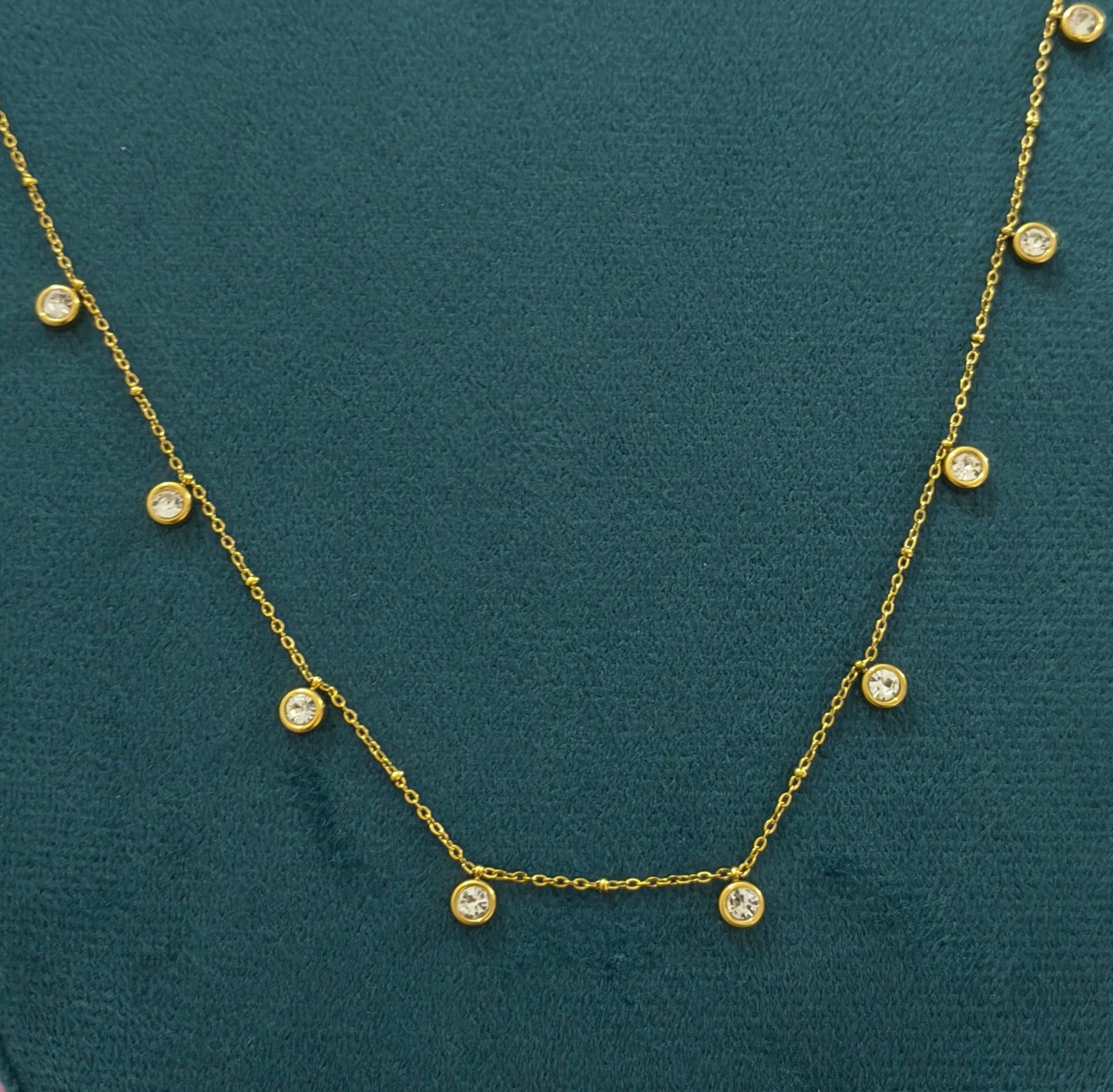 Antitarnish Dainty Charms Waist Chain 18K Gold Plated