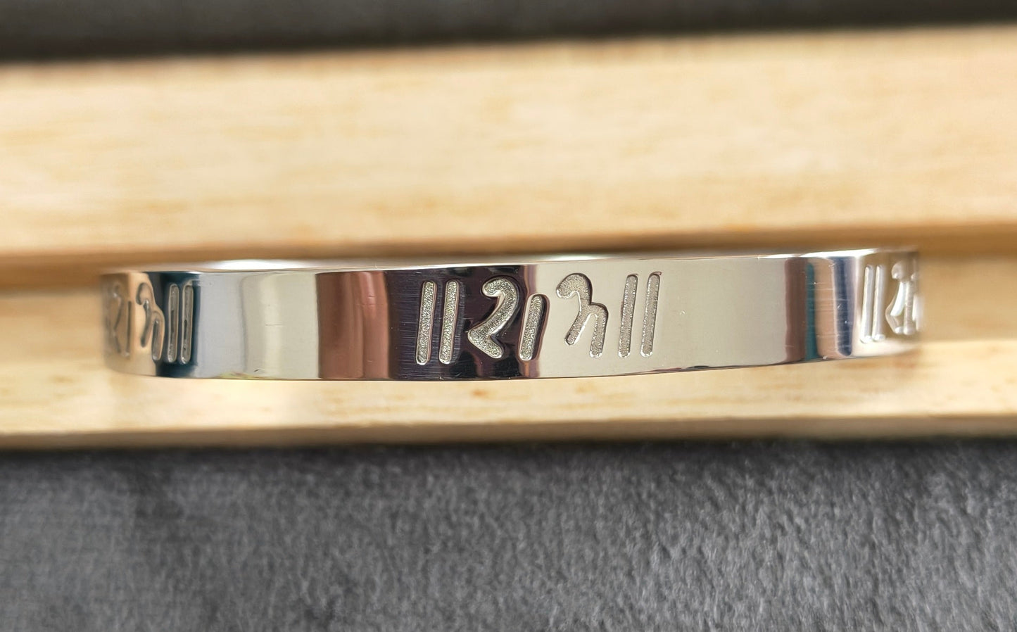 Antitarnish Men's Bracelet Silver Plated Ram Divya Kada