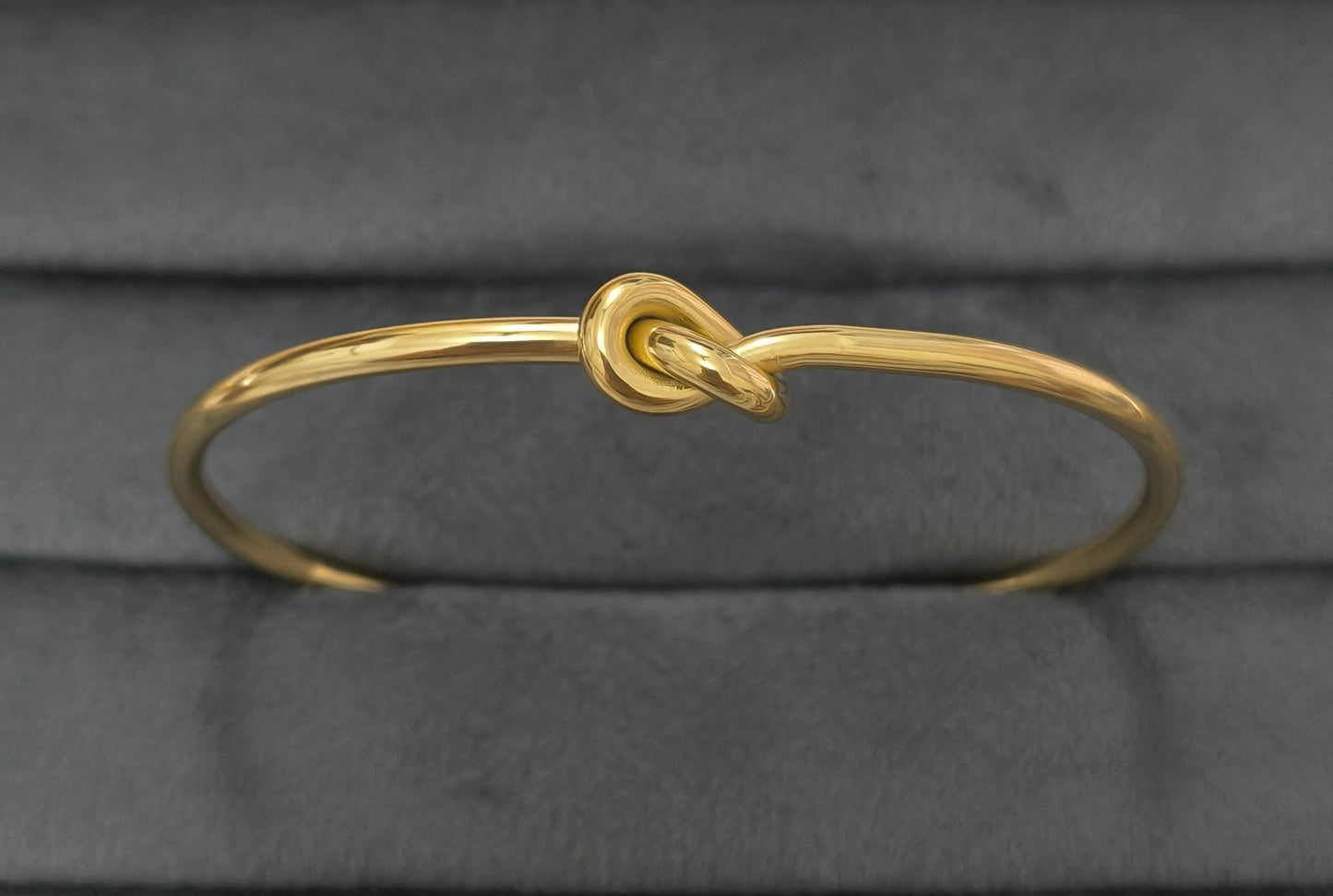 Antitarnish Single Knot Bracelet 18K Gold Plated