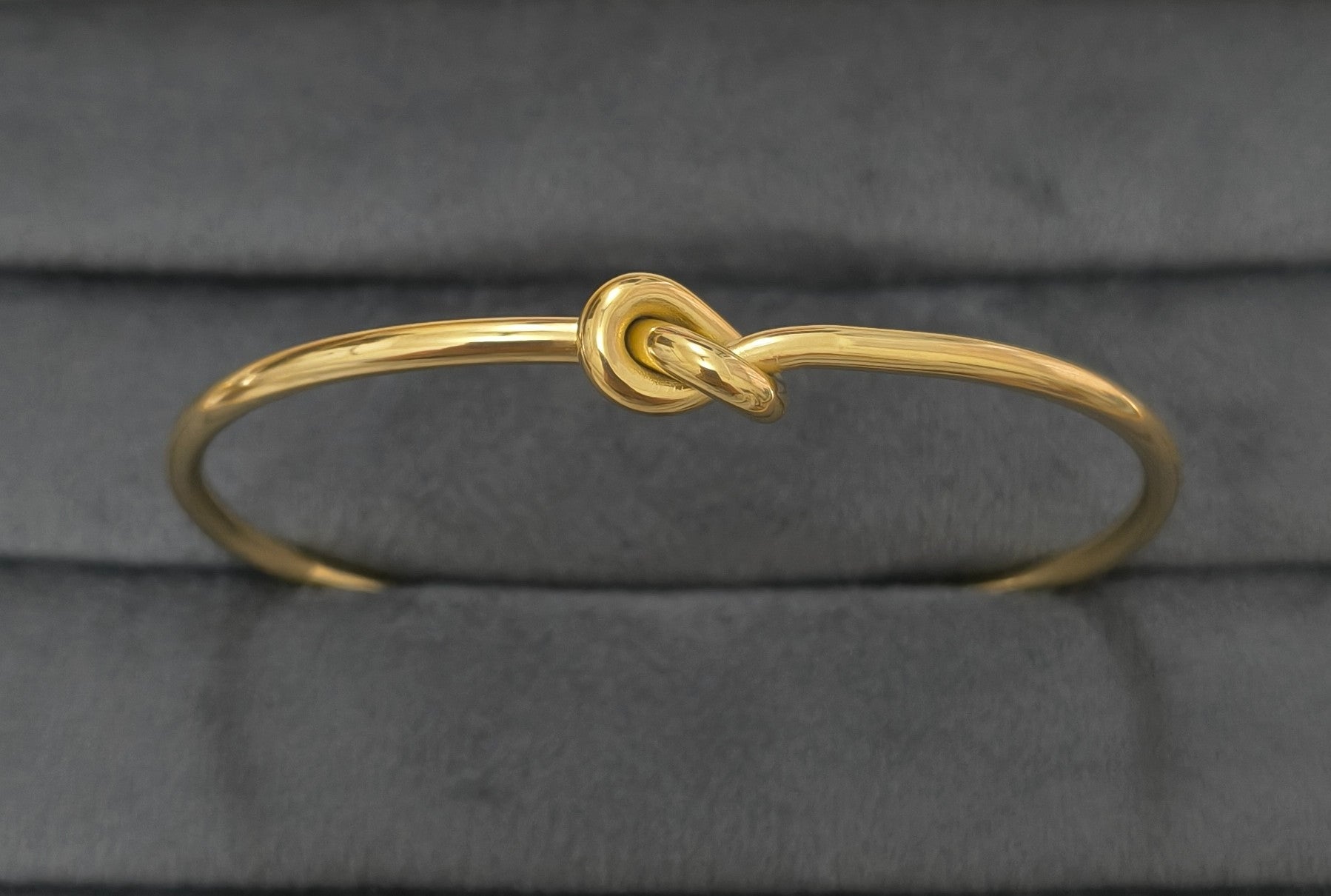 Antitarnish Single Knot Bracelet 18K Gold Plated