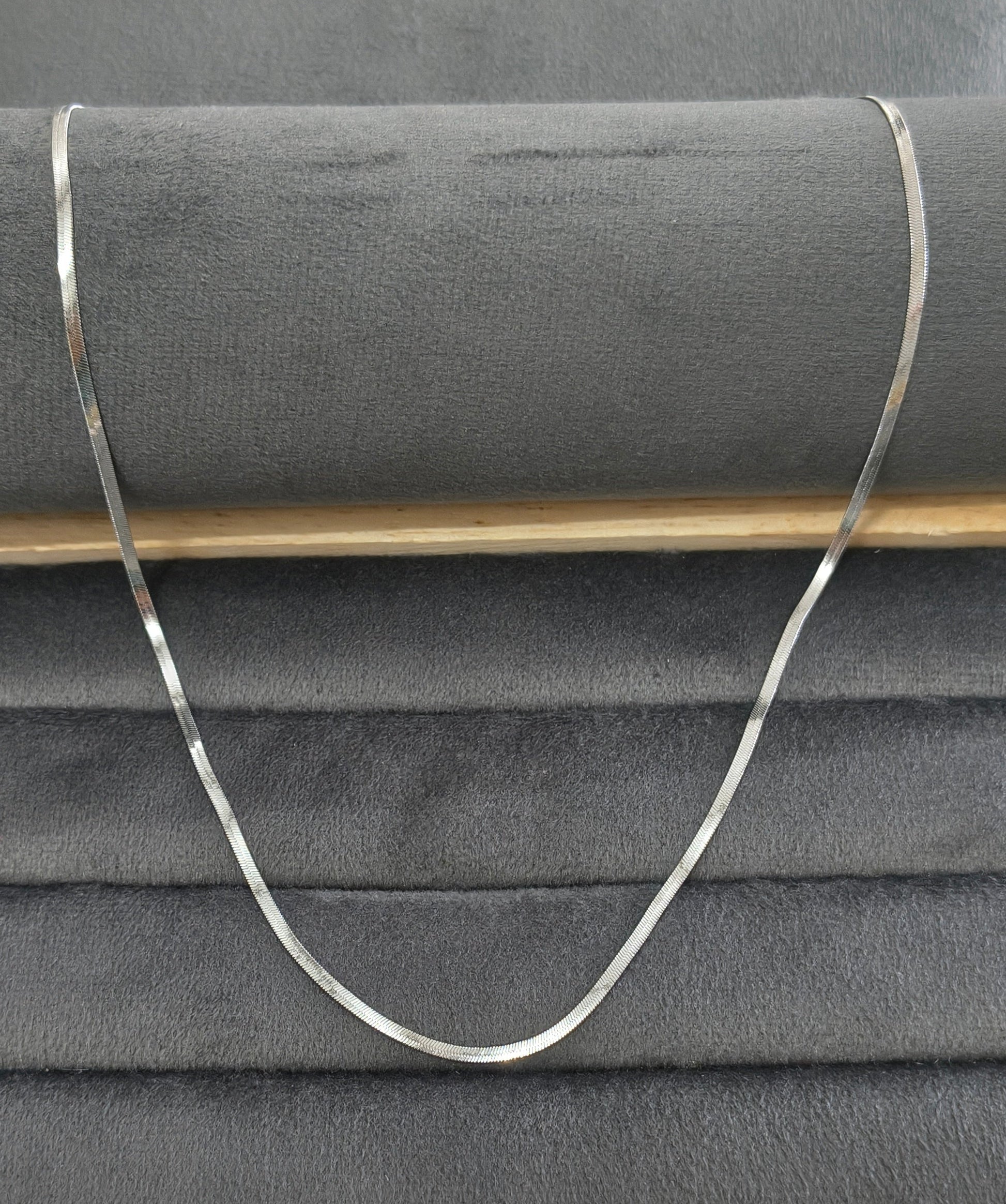 Antitarnish Unisex Sleek Snake Chain Silver Plated