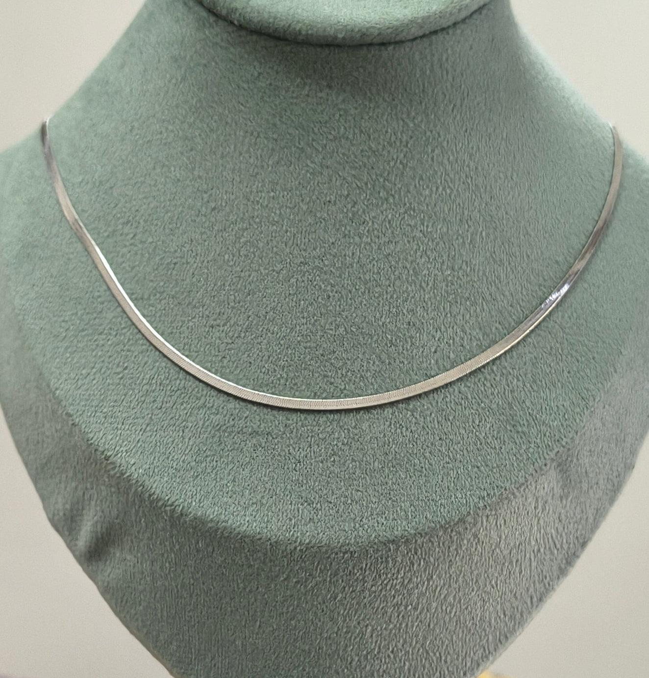 Antitarnish Unisex Sleek Snake Chain Silver Plated