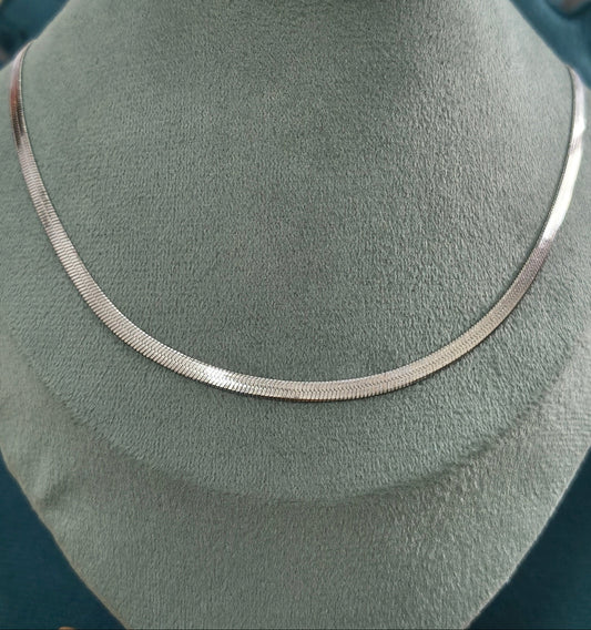 Antitarnish Unisex Snake Chain Silver Plated