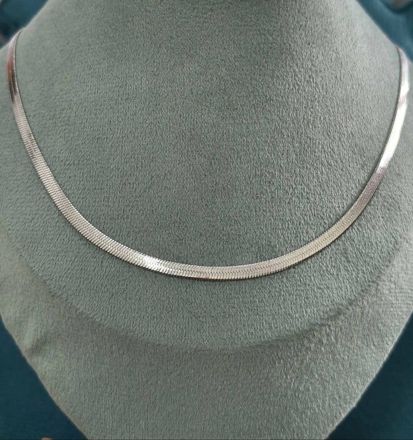 Antitarnish Unisex Snake Chain Silver Plated