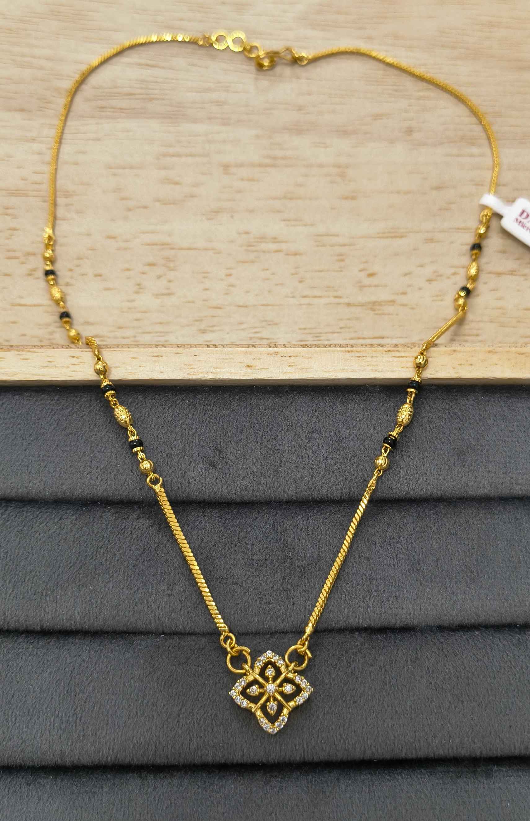 Daily Wear Mangalsutra Premium Star Glaze Pendant