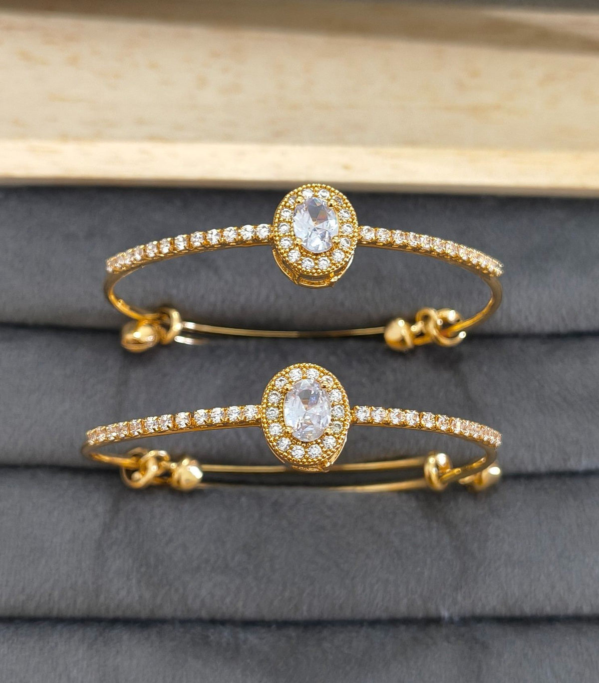 Fancy Bangles Set Premium Gold Plated