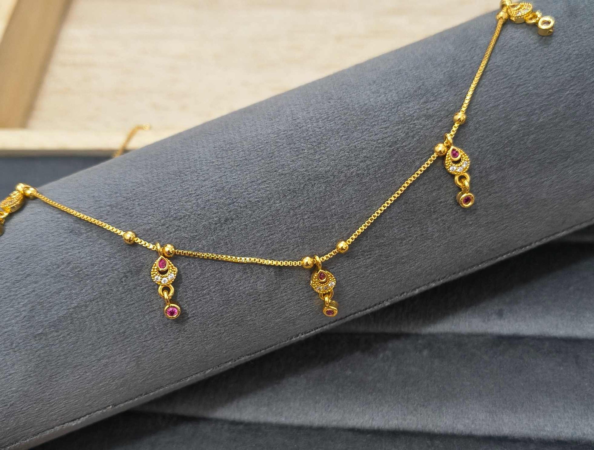 Fancy DailyWear Gold Plated Necklace with Elegant Charm