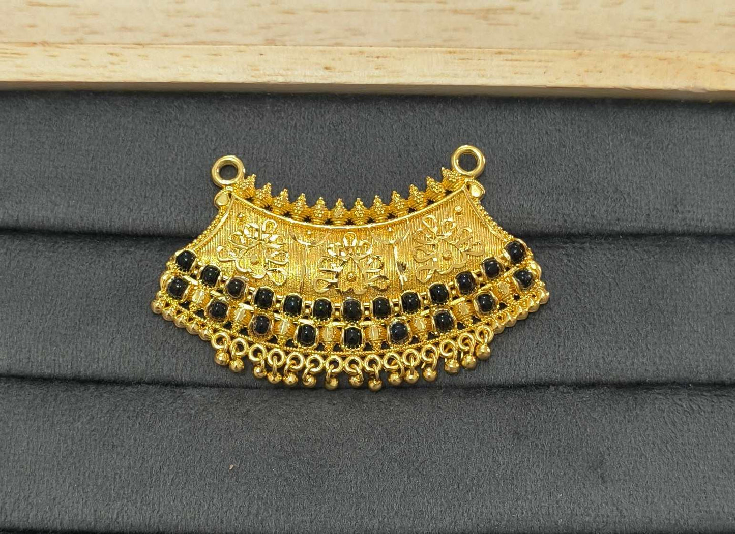 Fancy MicroGold Plated Traditional Pendant For Mangalsutra