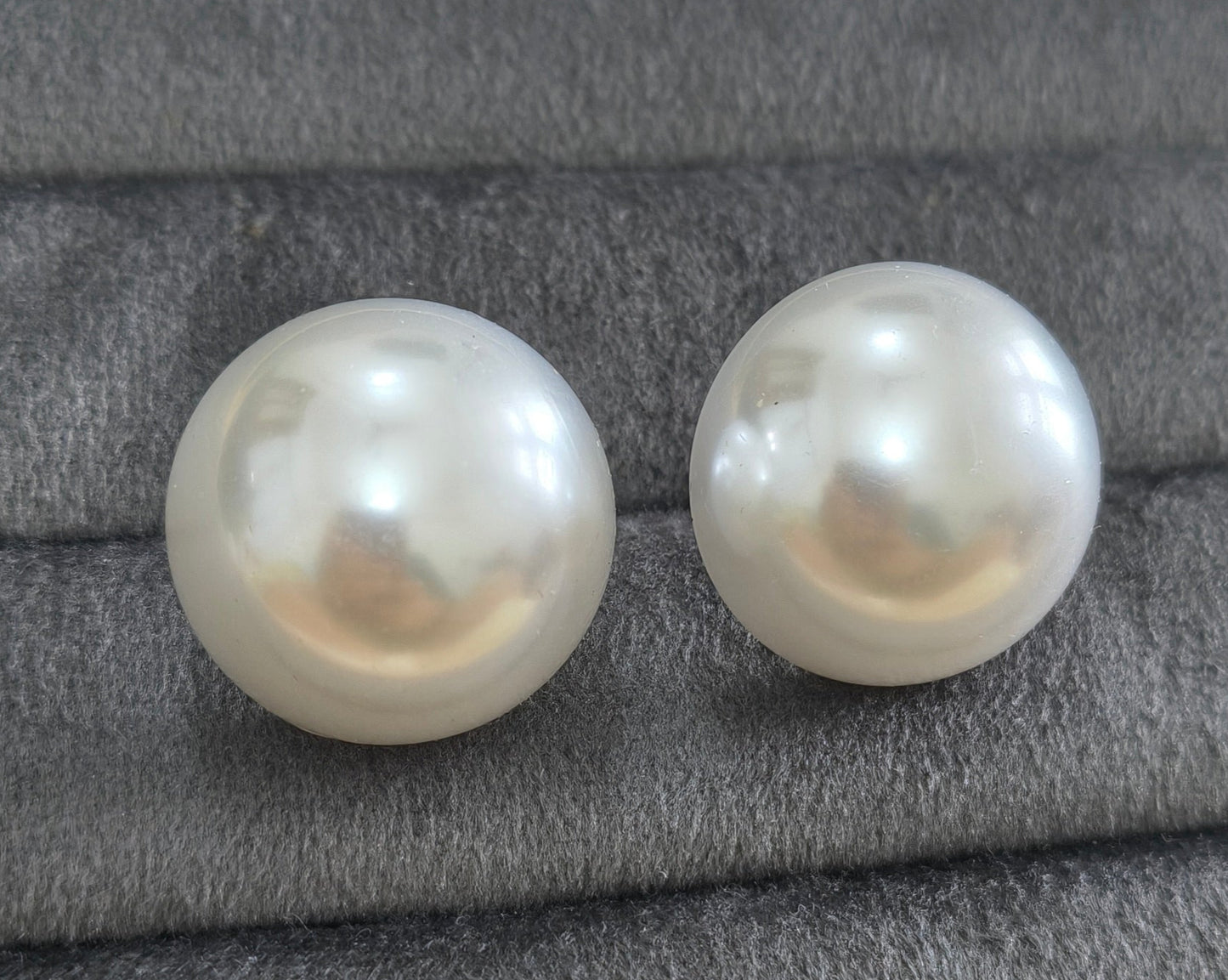 Korean Bold Statement Pearl Stud Earrings