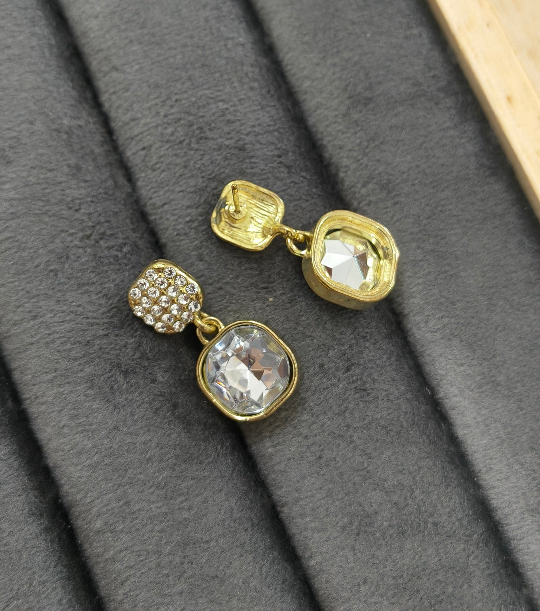 Korean Luxury Style Crystal Earring - Korean Earrings