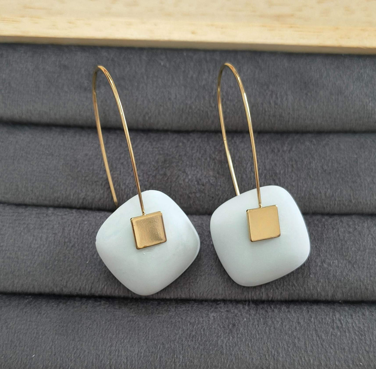 Korean White Butterfly Ear studs Earrings For Women
