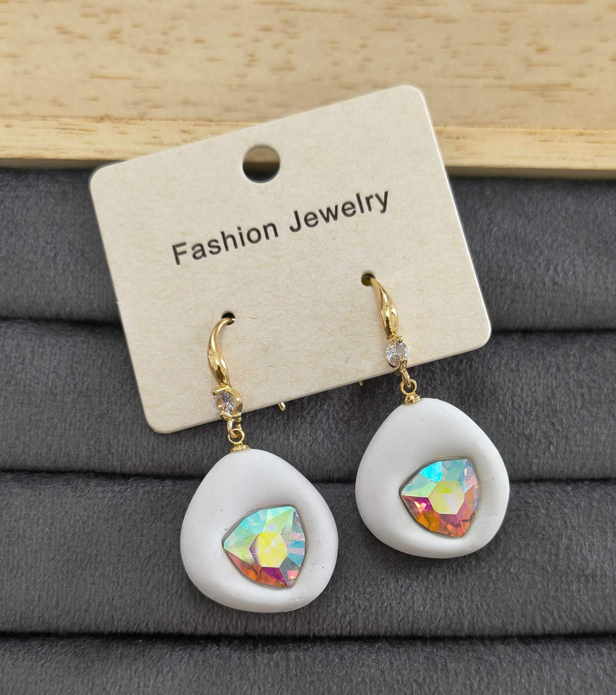 Korean White Butterfly Ear studs Earrings For Women