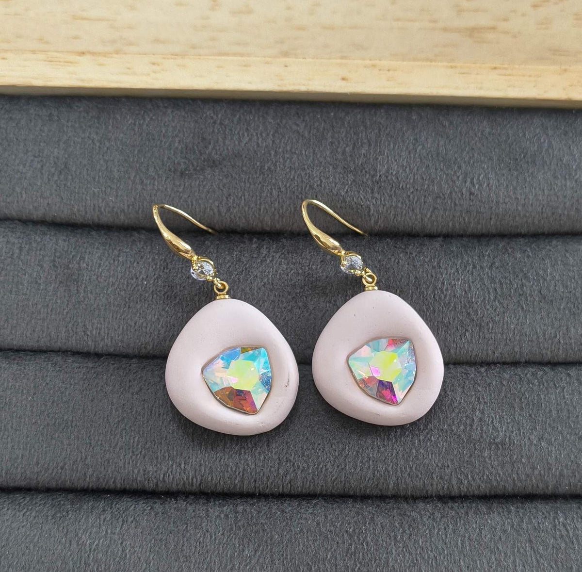 Korean White Butterfly Ear studs Earrings For Women