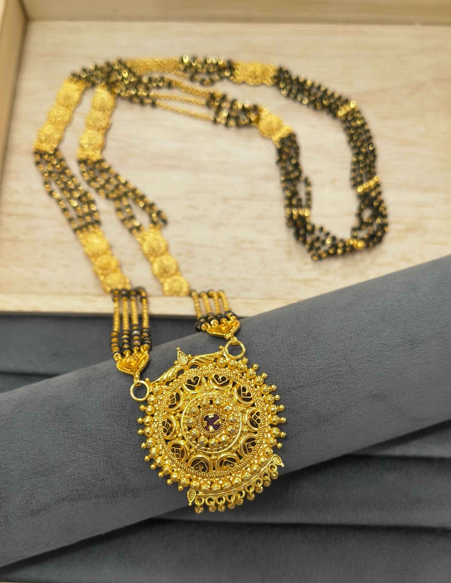 Premium Gold Plated Daily Wear Long Mangalsutra