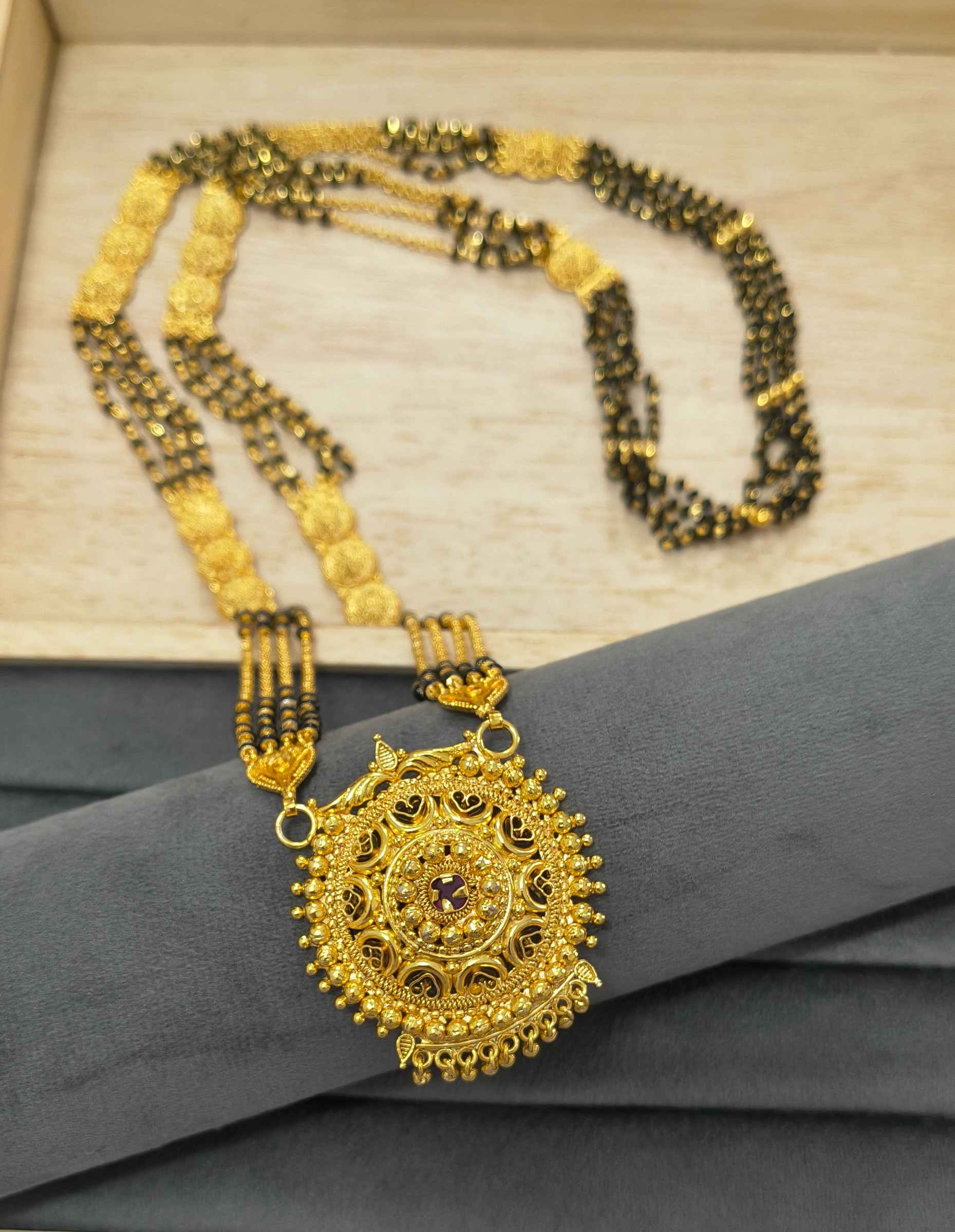 Premium Gold Plated Daily Wear Long Mangalsutra