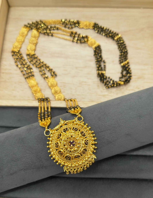 Premium Gold Plated Daily Wear Long Mangalsutra