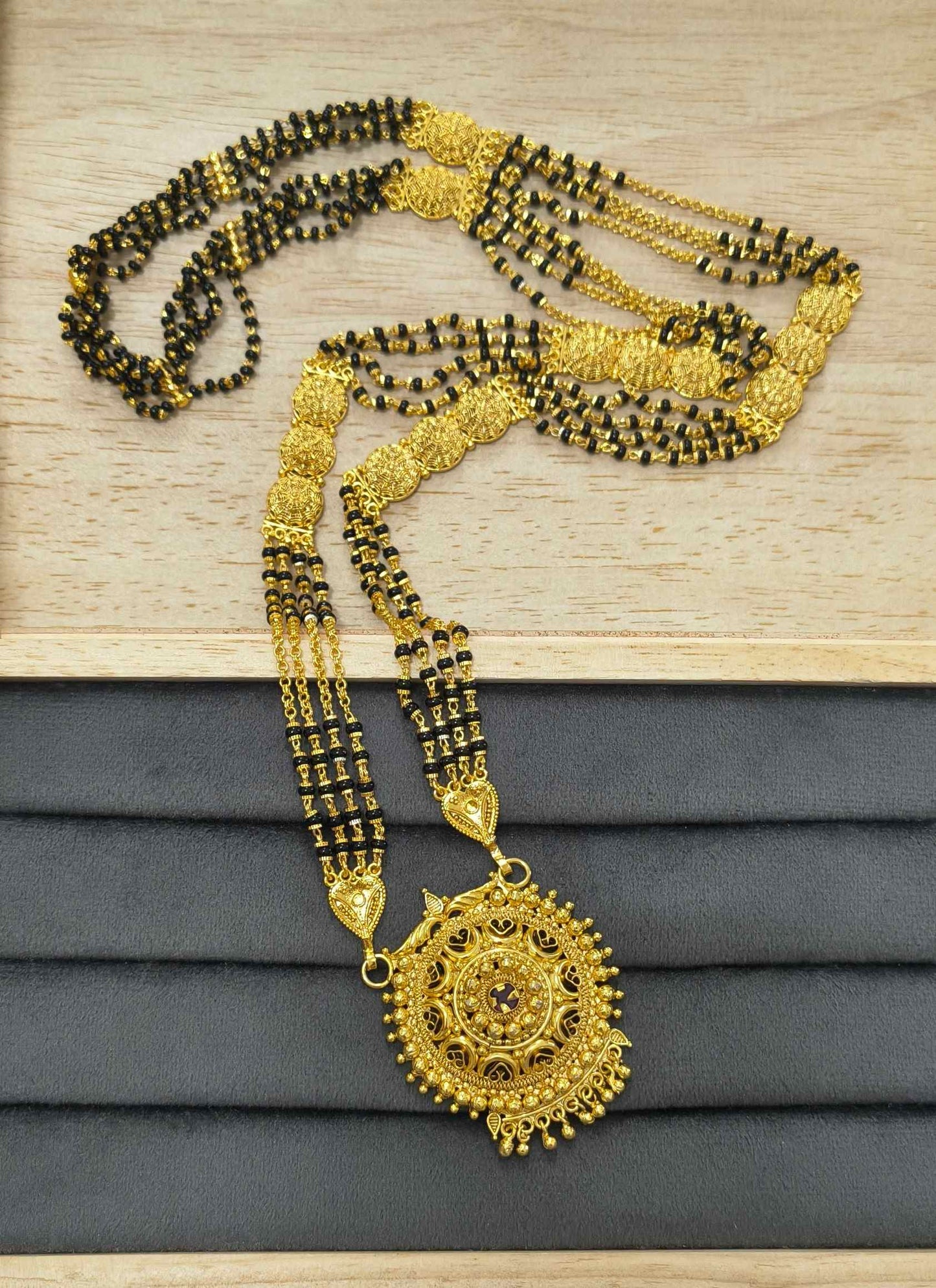 Premium Gold Plated Daily Wear Long Mangalsutra