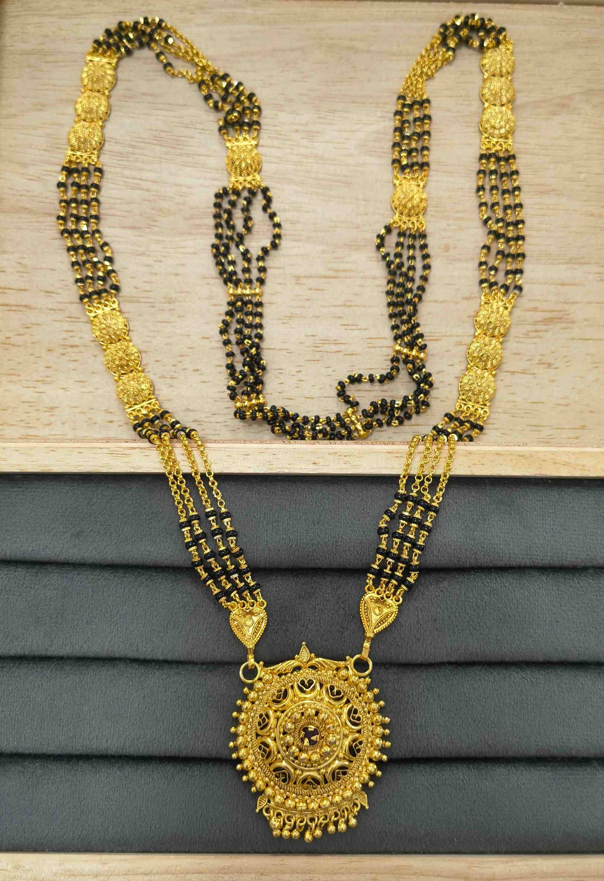 Premium Gold Plated Daily Wear Long Mangalsutra