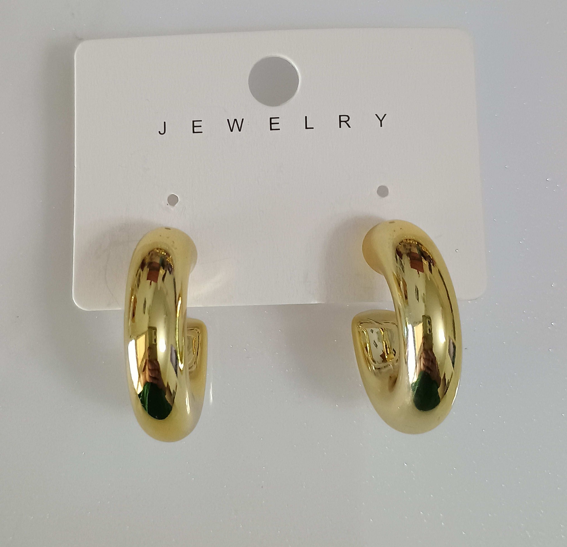 Premium Lightweight Golden Hoops- Fancy Earrings - Urban Era Jewel