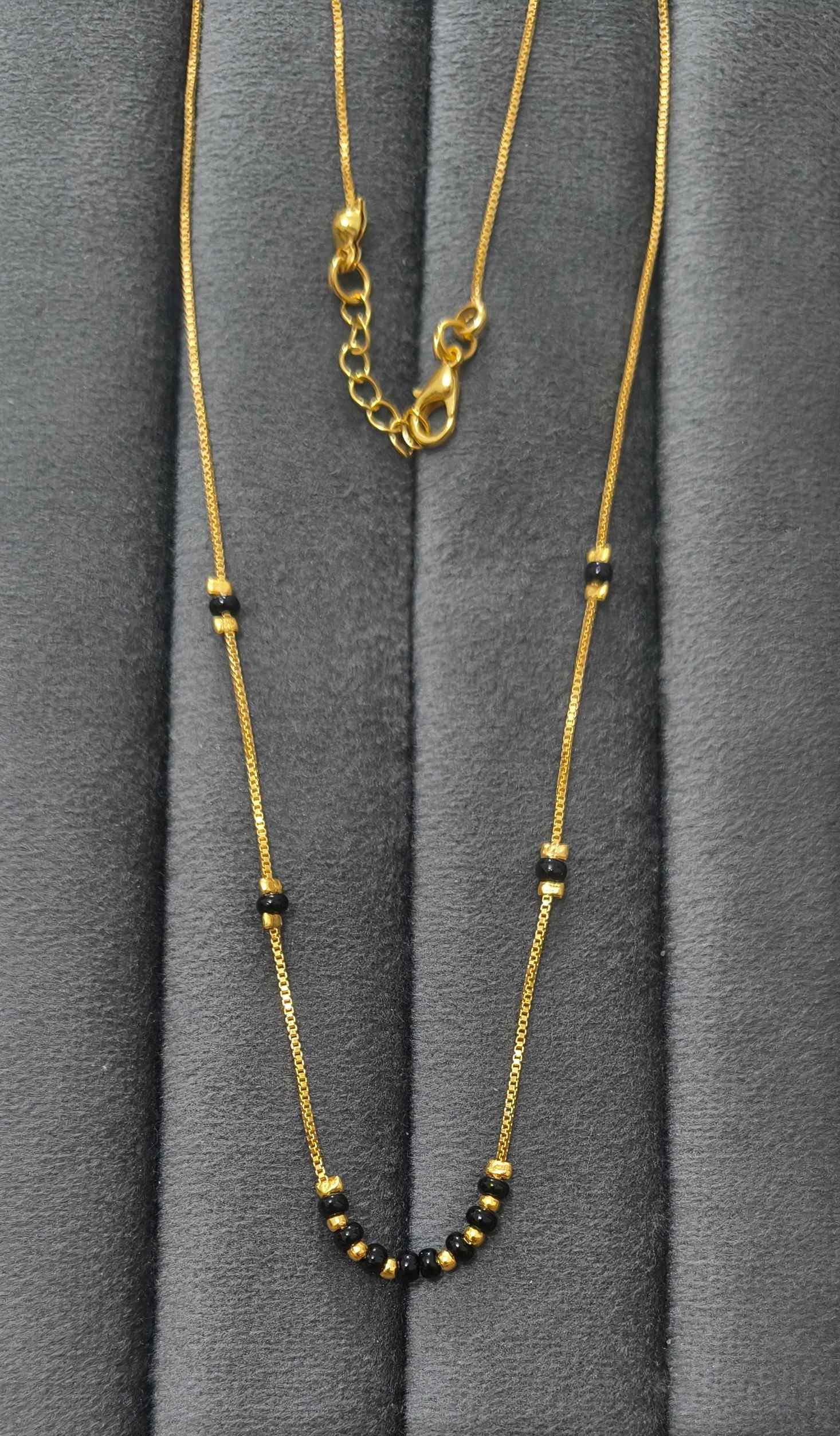Premium Mangalsutra Classic Chain Design Dailywear Plating