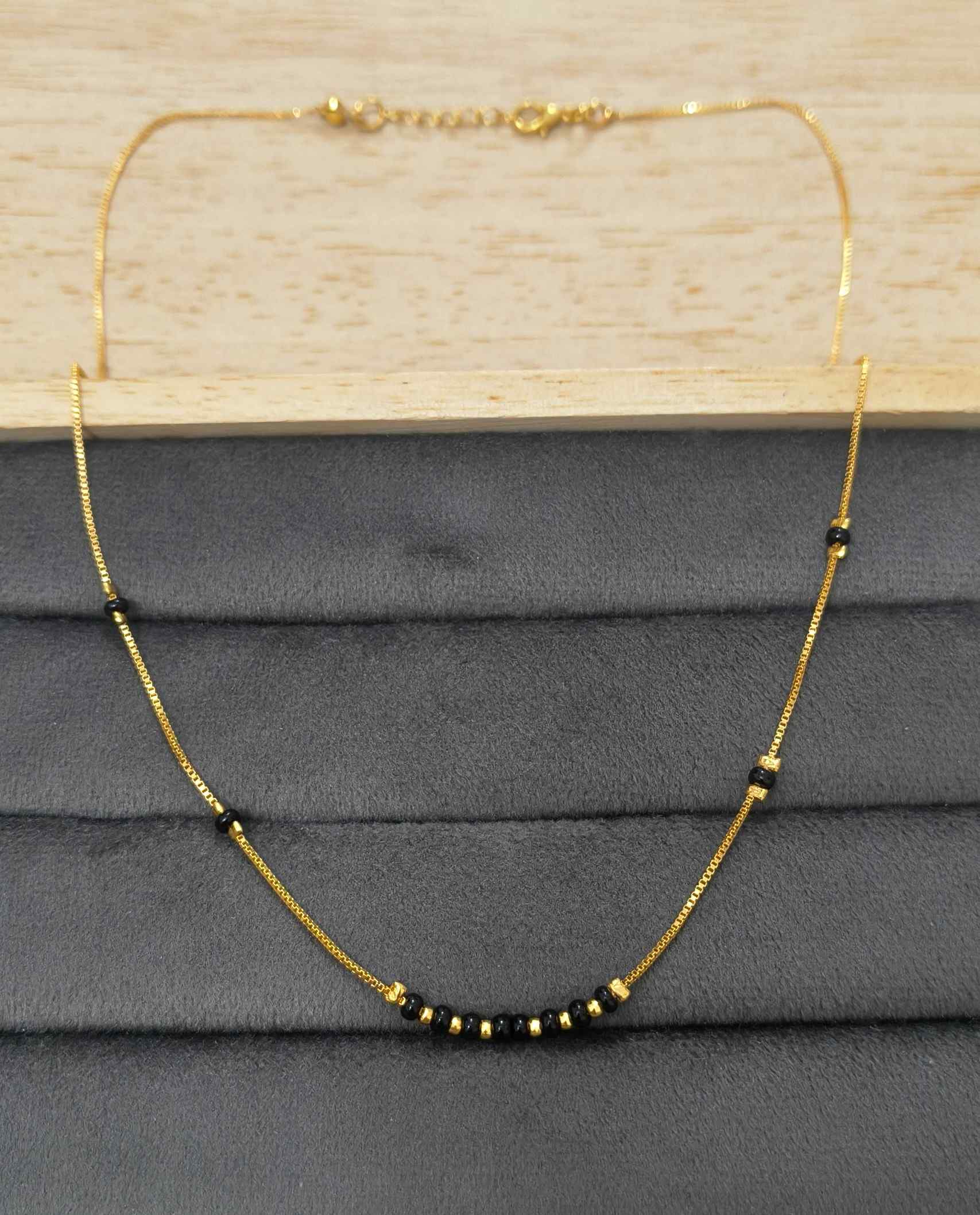 Premium Mangalsutra Classic Chain Design Dailywear Plating