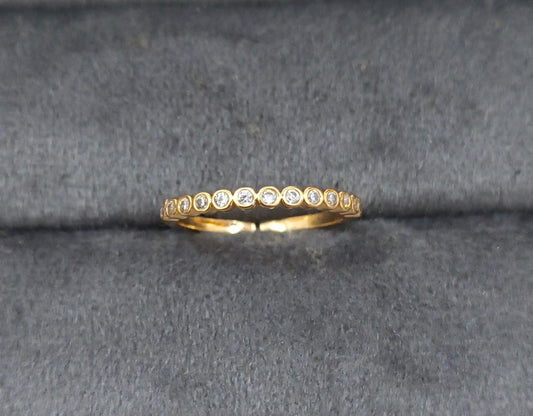Premium Quality Adjustable Diamond Eternity Band Ring