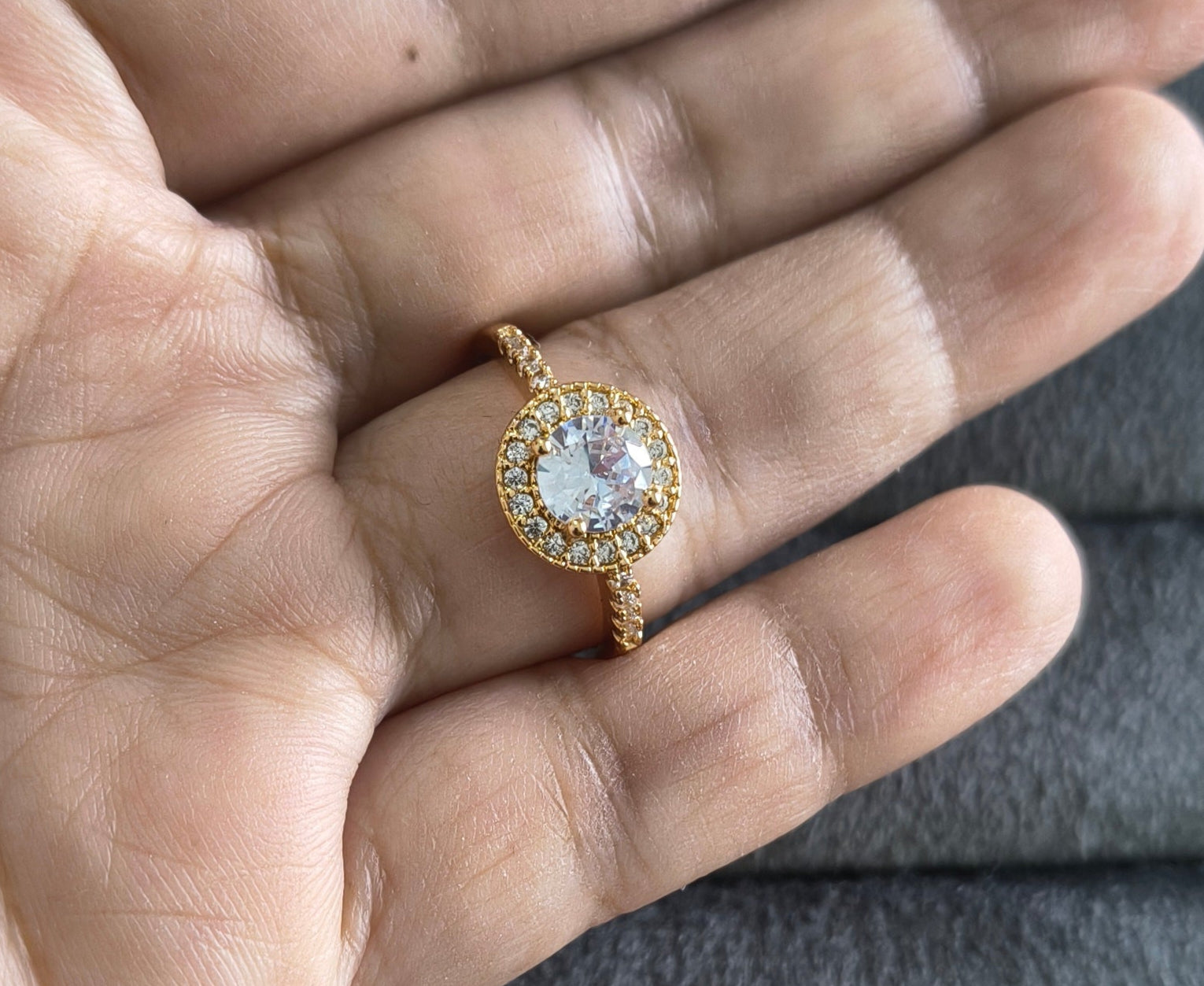Premium Quality Adjustable Engagement Proposal Ring