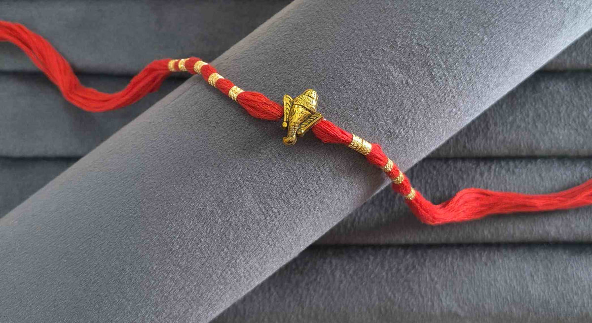 Religious Ganpati Rakhi for Brother